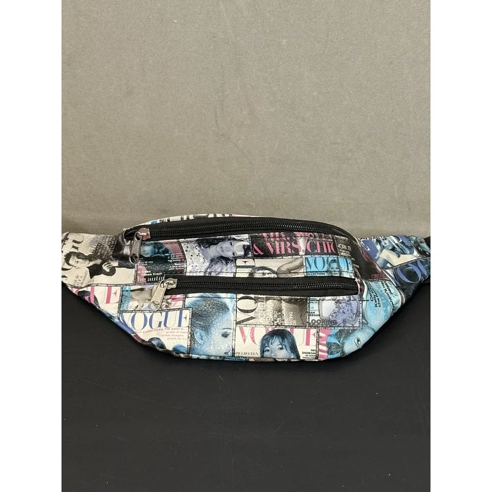 Vintage Vogue Print Fanny Pack‎